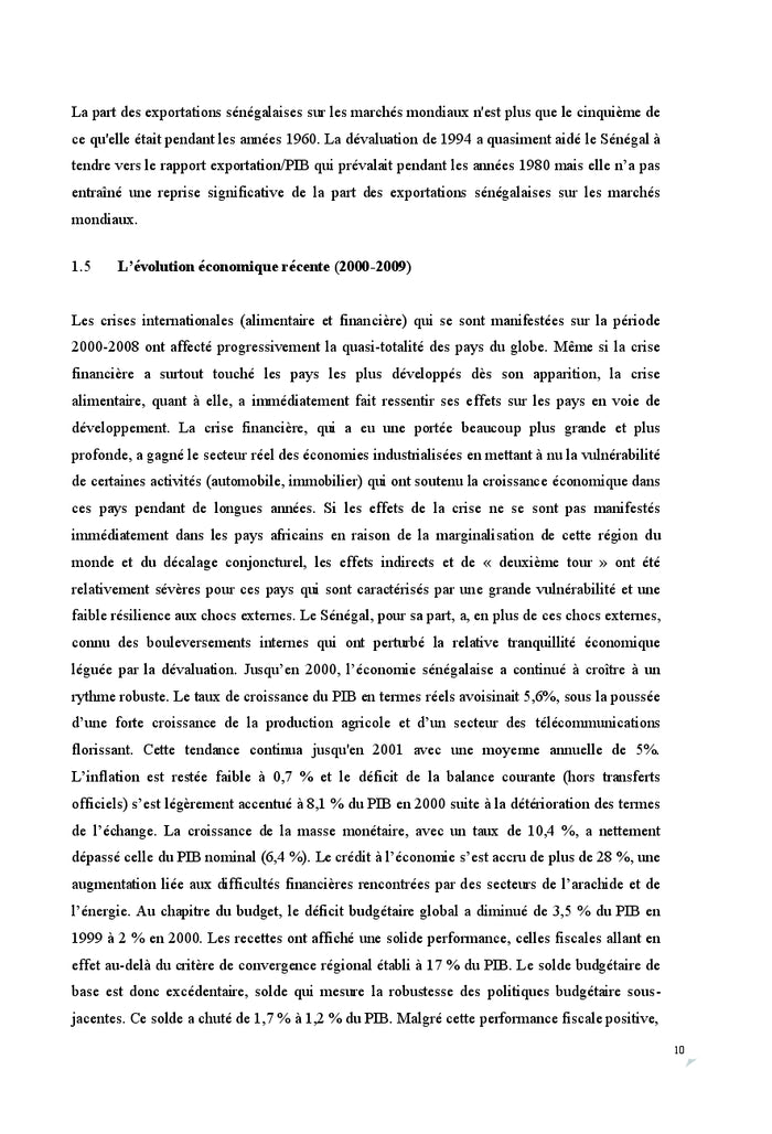 Analyse du taux de change d'équilibre