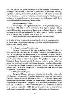 De l'artisanat à l'industrialisation de la ville de Kananga