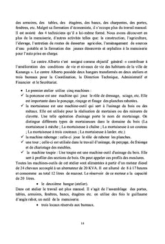 De l'artisanat à l'industrialisation de la ville de Kananga