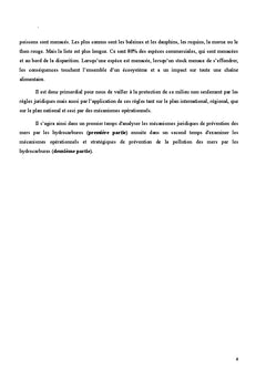 La prevention de la pollution des mers par les hydrocarbures...