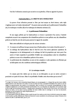 La prevention de la pollution des mers par les hydrocarbures...