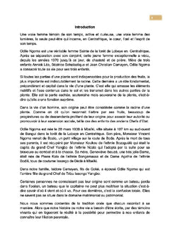 Odile Ngoma une femme Sainte de la forêt de Lobaye en Centrafrique