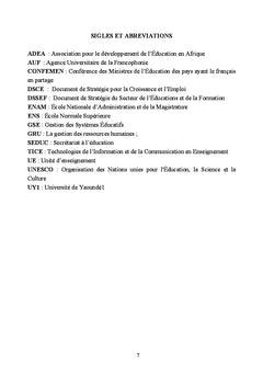 Gérer efficacement les ressources humaines scolaires au Cameroun