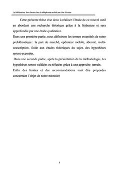 Operateurs Mobiles en Cote d'Ivoire : Enjeu economique