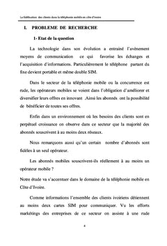 Operateurs Mobiles en Cote d'Ivoire : Enjeu economique