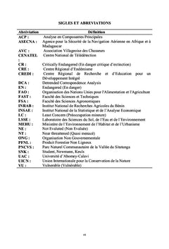 Phytodiversite et conservation de la biodiversite des îlots forestiers