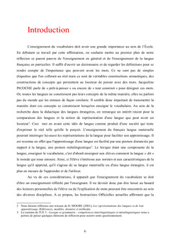 Placer la poesie au sein de l'enseignement du vocabulaire