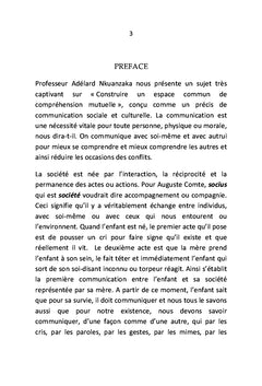 Construire un espace commun de compréhension mutuelle