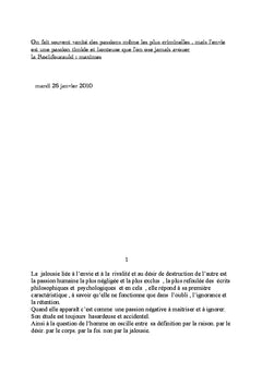 L'inconscient predateur
