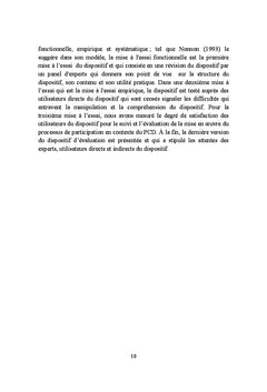 Dispositf d'évaluation de l'approche participative