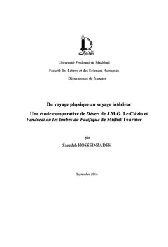 Du voyage physique au voyage intérieur