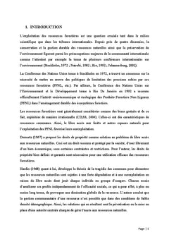 Contribution des produits forestiers non ligneux au revenu des menages