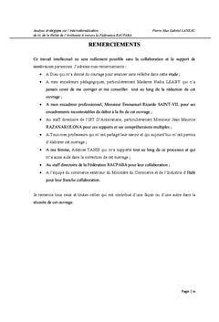 Analyse stratégique sur l'Internationalisation du riz d'Haiti