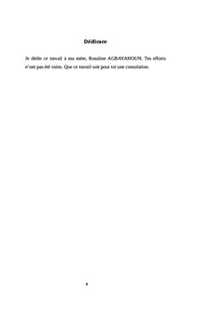 Sociologie Béninoise au Carrefour de la Violence faite aux Femmes