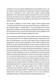 Bâle III : Exigence en fonds propres et gestion des risques bancaires