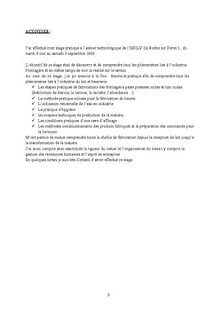 Etude de la microflore de surface du Reblochon de Savoie