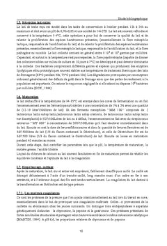Etude de la microflore de surface du Reblochon de Savoie
