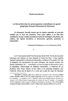 Emmanuel de Martonne - l'avocat de la Roumanie à la Conférence de Paix