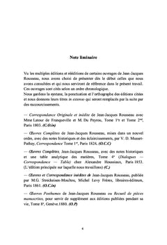 La Nouvelle Héloïse dans la Correspondance de Jean-Jacques Rousseau