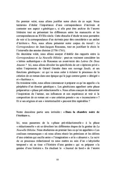 La Nouvelle Héloïse dans la Correspondance de Jean-Jacques Rousseau