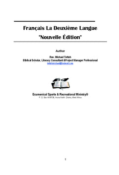 Français La Deuxieme Langue (Nouvelle edition)