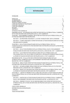 Actions Humanitaires et Réfugiés Centrafricains à l'Est-Cameroun