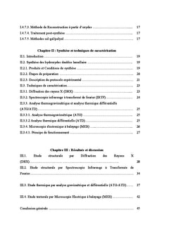Etude des catalyseurs bimétalliques type hydrotalcite