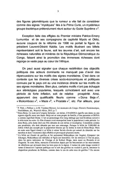 Analyse semiologique des motifs des signes monetaires