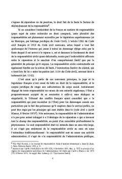 La responsabilité de l'administration publique au Mexique