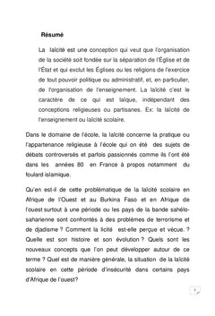Histoire de la laïcité scolaire