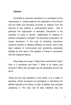 Histoire de la laïcité scolaire