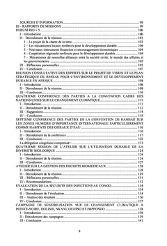 Regards sur l'environnement
