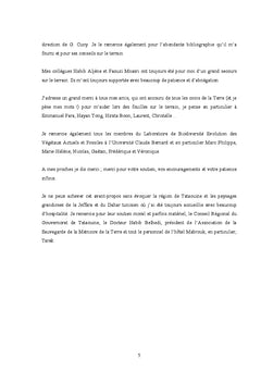 Vertebres mesozoïques du Sud-est de la Tunisie: