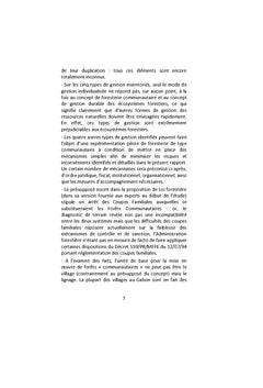 Etude de la faisabilité des forêts communautaires au Gabon