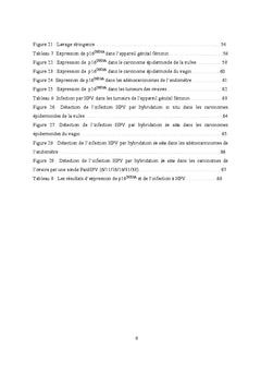 Les cancers du tractus génital féminin : détection de HPV et p16ink4a