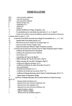 Etude des performances et de la stabilité d'un mini bassin solaire