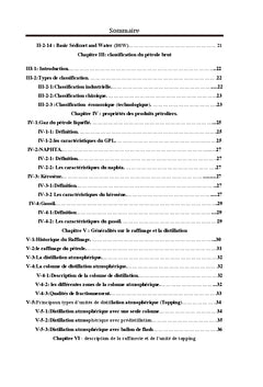 Le calcule de la colonne de distillation atmospherique du petrole brut