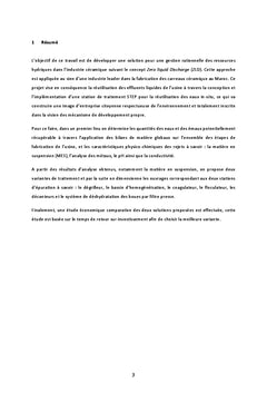 Zéro-rejet liquide dans l'industrie céramique