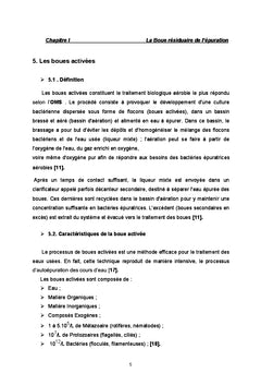 Eco-valorisation d'une boue residuaire de l'epuration biologique