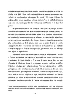 Esquisse d'une lecture poetique du discours A caractere philosophique