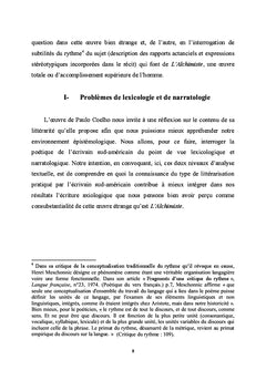 Esquisse d'une lecture poetique du discours A caractere philosophique