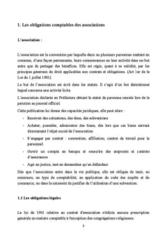 La comptabilite des associations