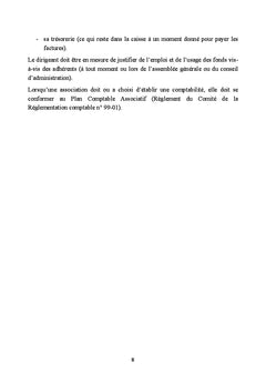 La comptabilite des associations