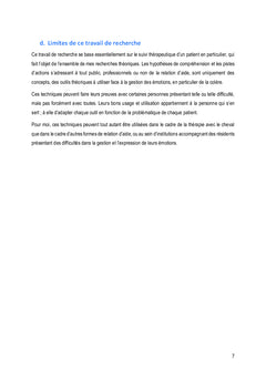 La Thérapie Avec le Cheval et la gestion de la colère