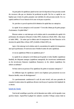 La legitimite du capitalisme en Afrique