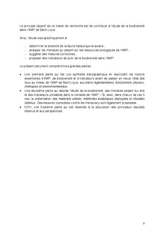 Biodiversité halieutique et aviaire de l'aire marine de Saint-Louis