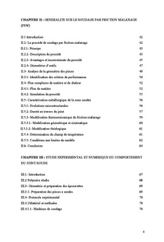 Etude du comportement des joints soudes par FSW du PeHD