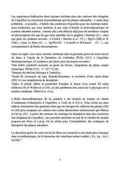 Formation d'interface métal-semiconducteur