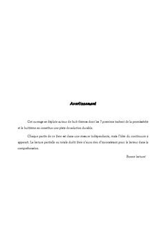 La permissivité: image du monde moderne