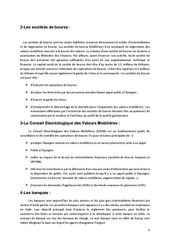 La stabilite des marches financiers au point de vue econometrique